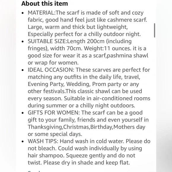 Ivory Shawl - Picture 3 of 6